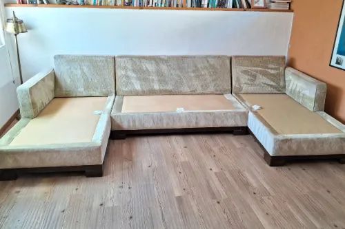 Limpieza profunda de salas, sillones reclinables y sofás de tela a domicilio en Ensenada.